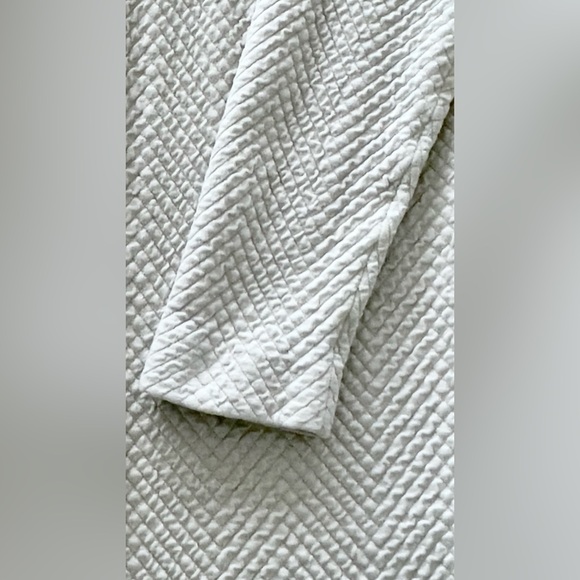 Eileen Fisher Textured Cream Cardigan - Picture 3 of 5